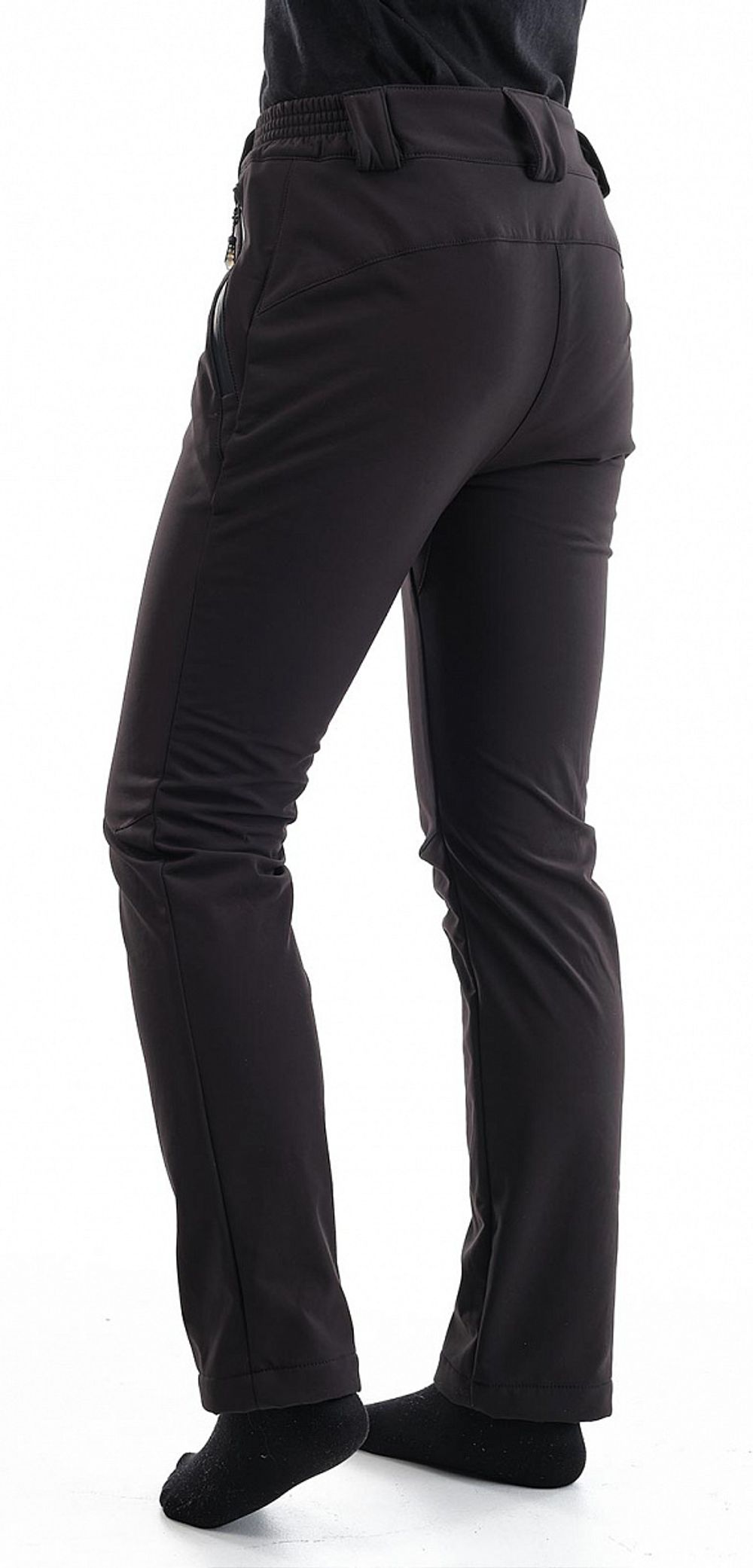 Брюки женские Ritsa (софт-шелл, черный), Grayling, Novatex