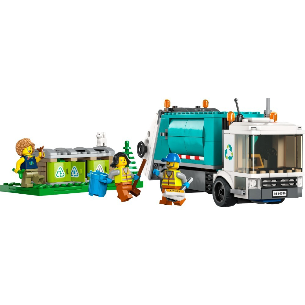 LEGO City — Грузовик для переработки мусора (60386)
