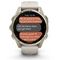 Умные часы Garmin Fenix 8, 43 мм, AMOLED, Sapphire Soft Gold with fog Gray/Dark sandstone silicone band
