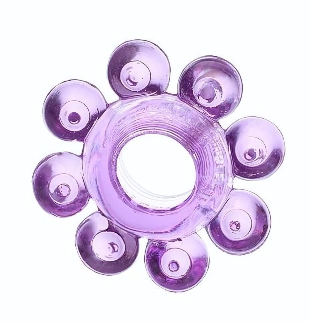 Мягкая фиолетовая гелевая насадка (Цвет: фиолетовый)