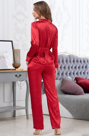 Брючный комплект для дома  Mia-Amore  DOROTHY ДОРОТИ 8706 красная