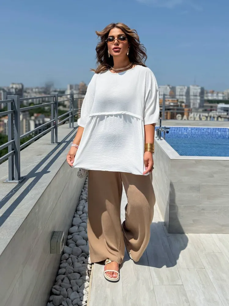 Блузка УК-2055-4 Фабрика Моды