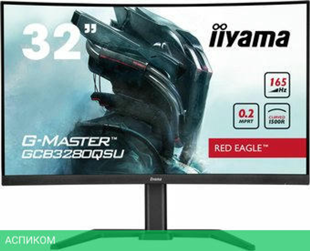 Игровой монитор Iiyama G-Master Red Eagle Curved GCB3280QSU-B1