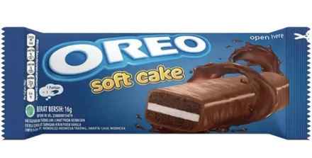 Бисквит Oreo Soft Cake Vanilla с ванильной начинкой