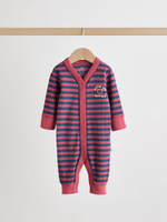 Комбинезон / Cлип для малышей Next F35-920, 3 шт., Бордовый, Голубой