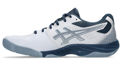 Мужские кроссовки для бадминтона/сквоша Asics Blade FF - white/vintage indigo