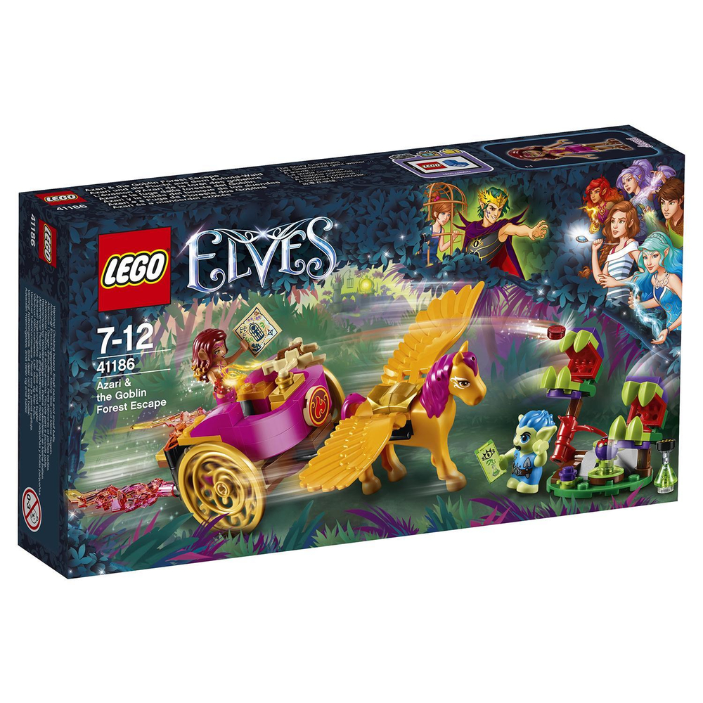 LEGO Elves: Побег Азари из леса гоблинов 41186 — Azari & the Goblin Forest Escape — Лего Эльфы