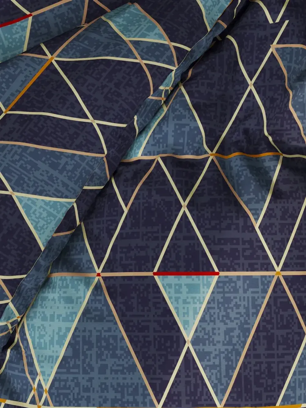 Простынь на резинке Полисатин Мечта "Enigma" 90x200 см