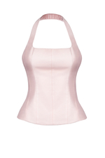 «Coquette Tie-Back Top» Топ из тафты с открытой спиной.