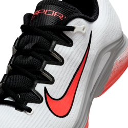 Мужские теннисные кроссовки Nike Zoom Vapor12 HC Premium - white/hot lava/wolf grey