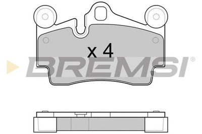 BREMSI - BP3097-BMS - Brake Pad Set, disc brake