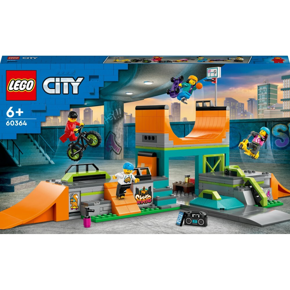 LEGO City — Уличный скейтпарк 60364