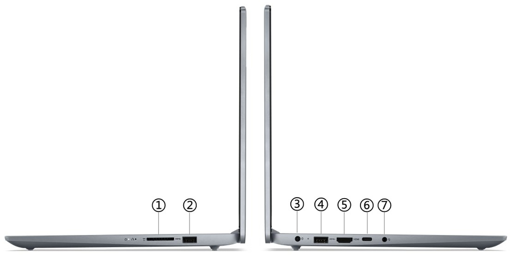Ноутбук Lenovo IdeaPad Slim 3 15IAN8 15.6" / 8 Гб / SSD 256 Гб / Без ОС / 82XB007VRK