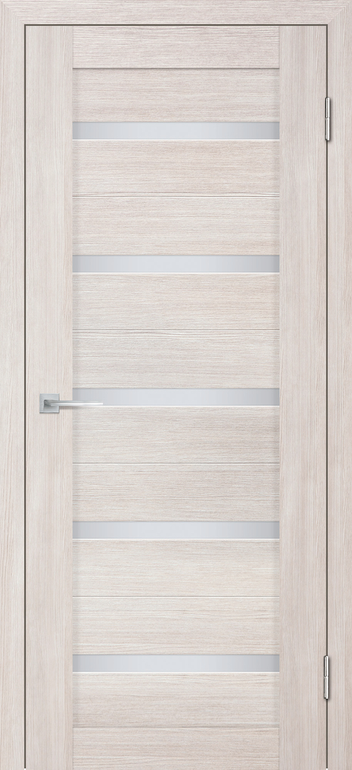 Дверь Деко-22 (3D) / Цвет капучино / белый сатинат / Двери STABILE PORTE