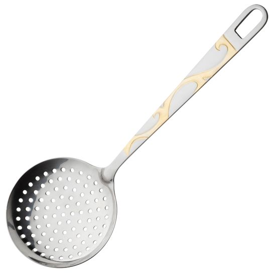 Набор кухонных принадлежностей 7 предметов Kamille KM-5231 из нержавеющей стали с позолотой