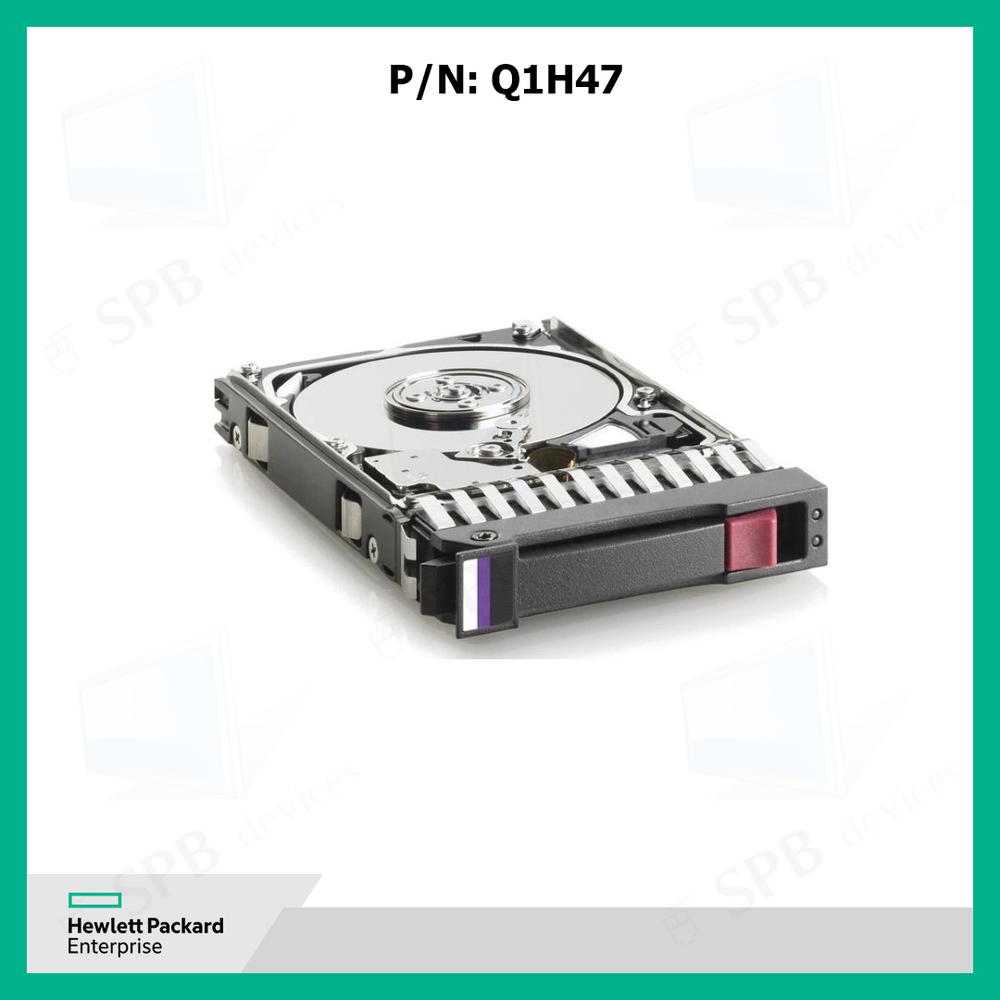 Жесткий диск HP HDD 900GB SAS 12GBPS 15K SC G10 2.5 Q1H47A, 873371-001