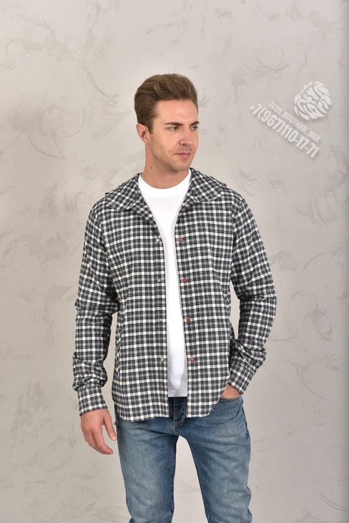 Рубашка с капюшоном Kiton