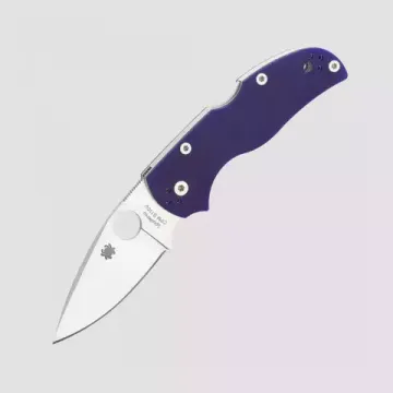 Складной нож Spyderco Native 5 41GPDBL5 c клинком из стали CPM-S110V, рукоять G10