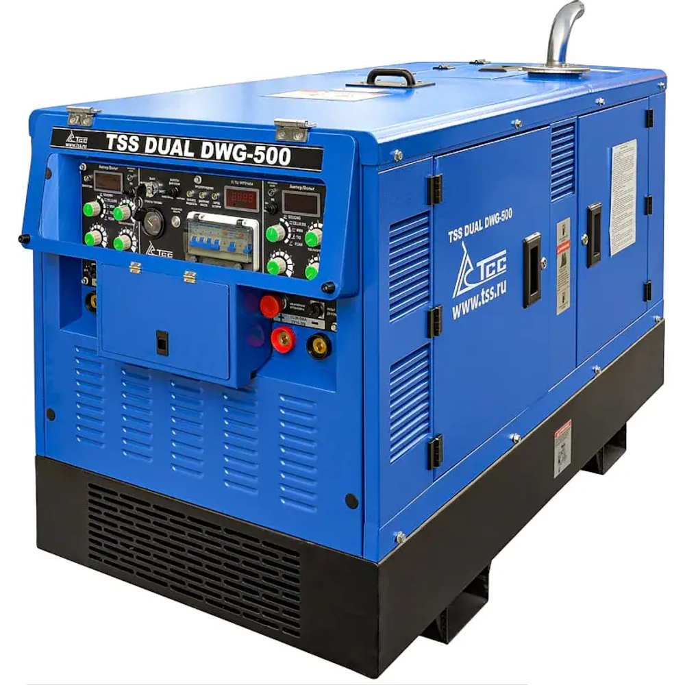 ТСС DUAL DWG-500 двухпостовой дизельный сварочный генератор 039736