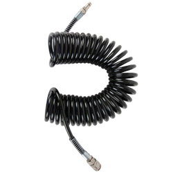 WDK-65758 Шланг пневматический спиральный с БРС, 6.5х10 мм, 8 м