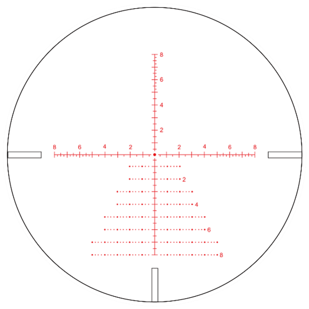Прицел Vector Optics Continental X8 2-16x44 Tactical ED, сетка BDC (SCOM-T39)