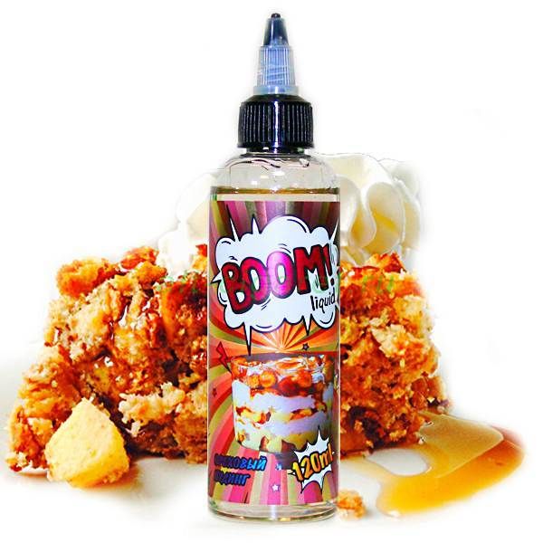 Купить Жидкость BOOM Ореховый Пудинг (120ml)