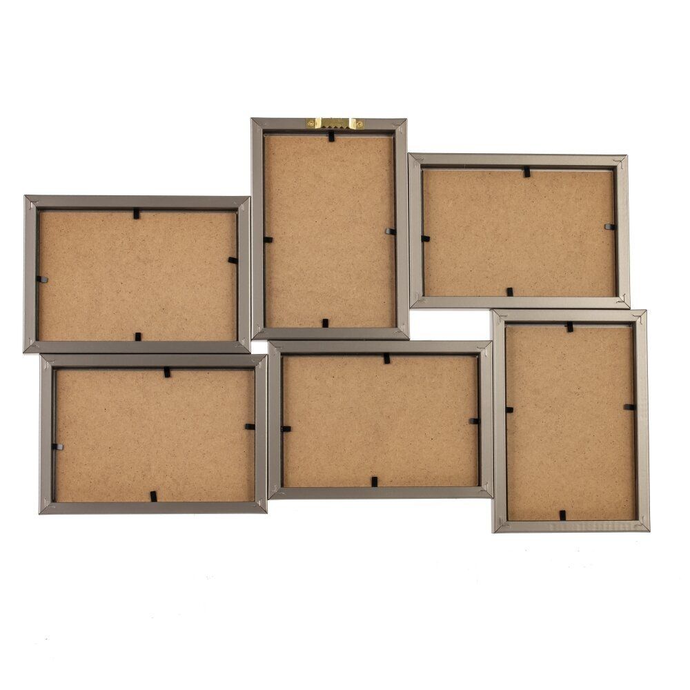 GAEM Фоторамка-панно для 6-ти фото, L47 W2 H32 см