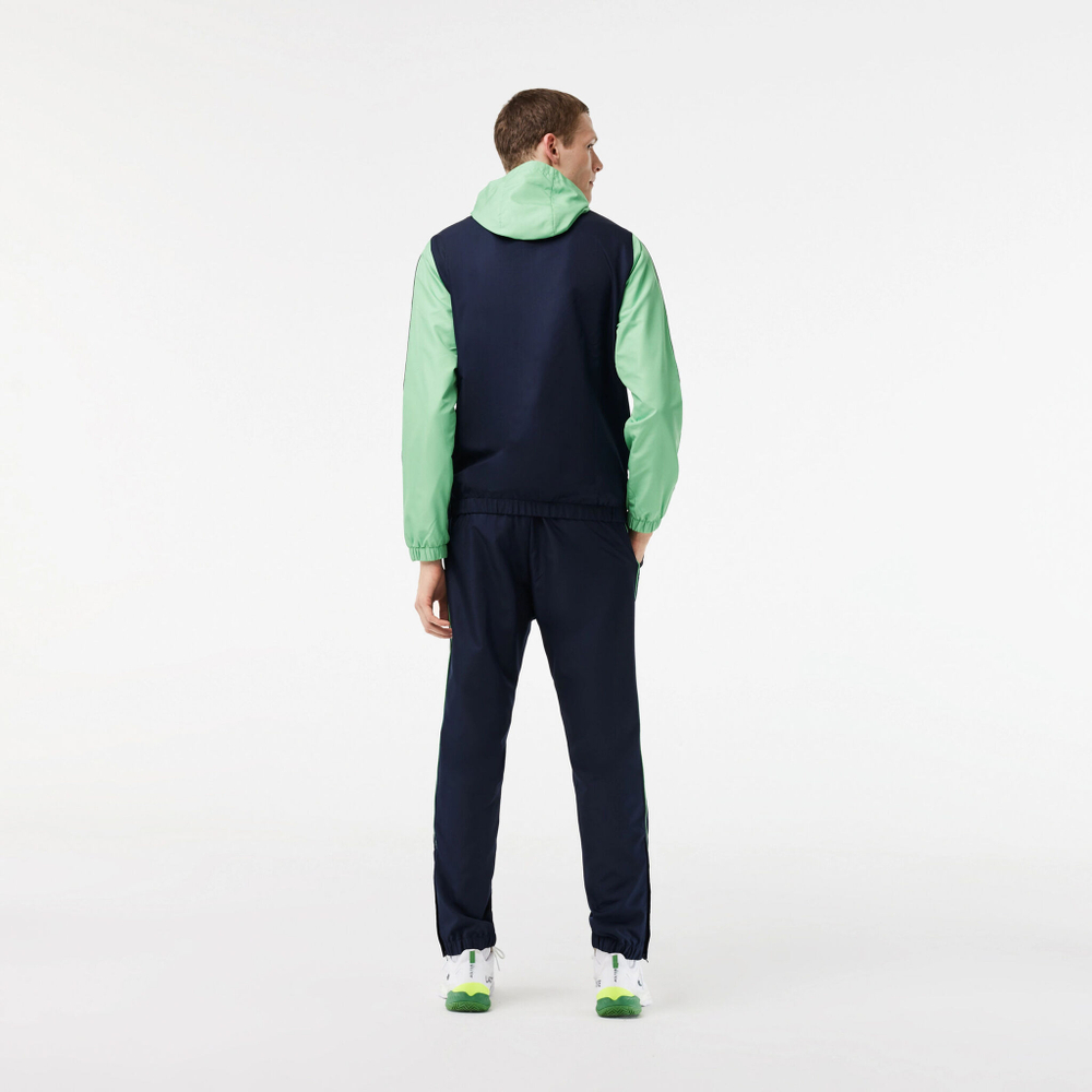Мужские теннисные Костюмы Lacoste Tracksuit Men - Blue, Green