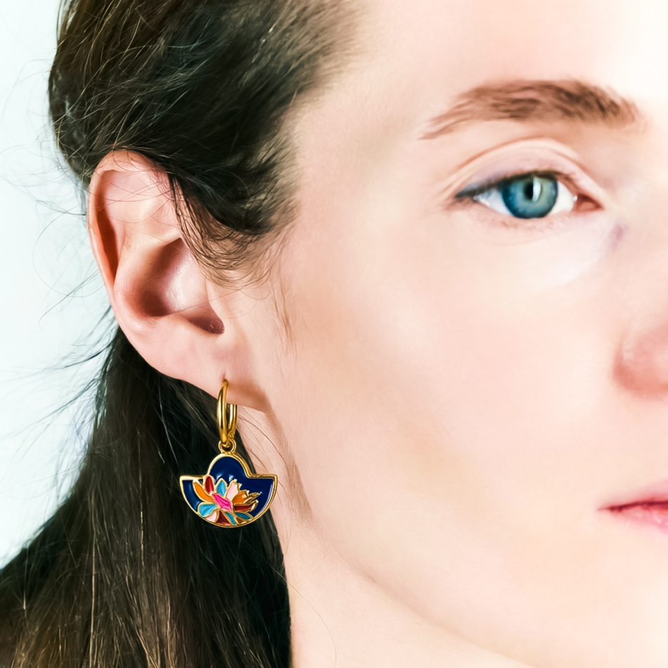 Серьги Fiore Luna AE13598-2