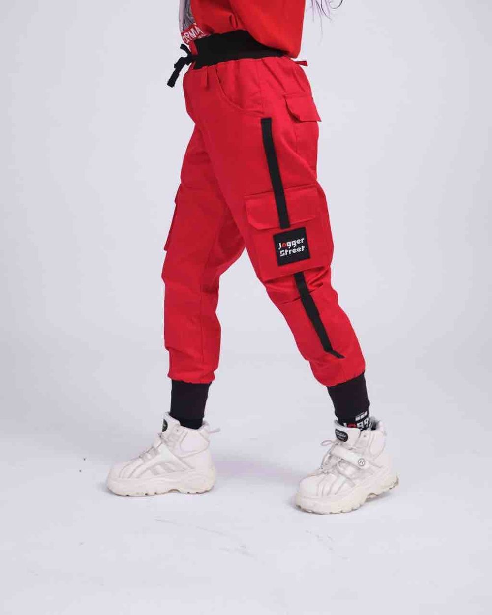 Джоггеры Jogger Street True Jam Красные