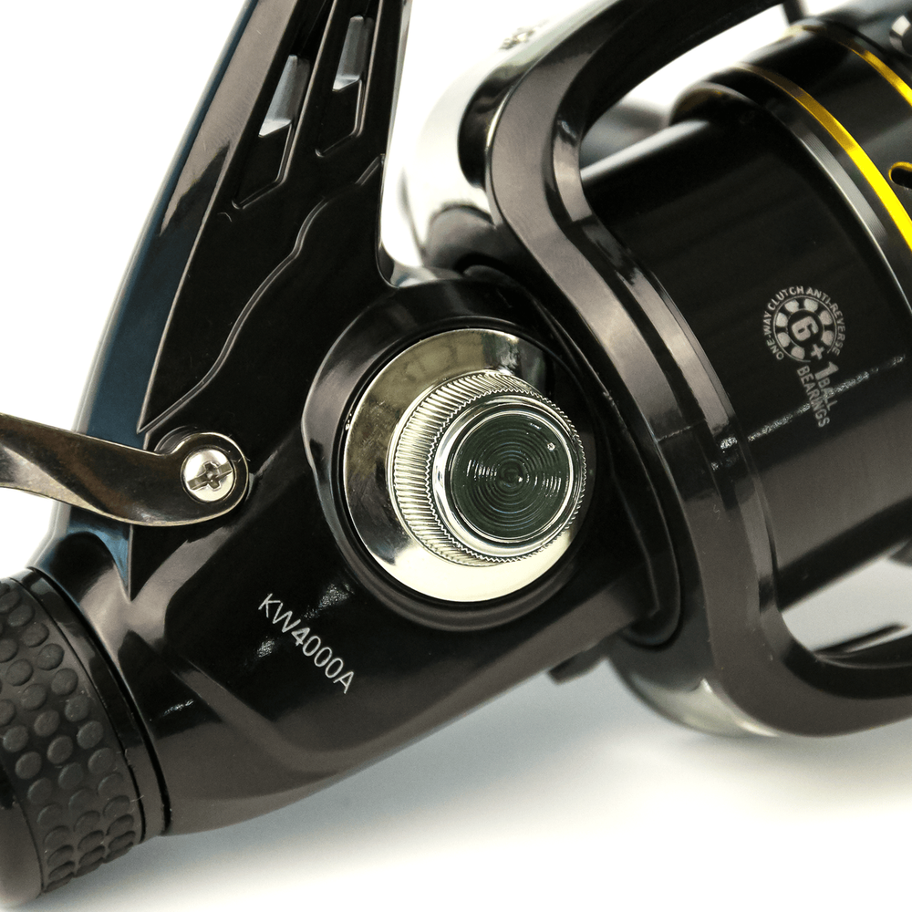 Катушка безынерционная с байтраннером Kaida KW (4000, 6+1BB, мет. шпуля)