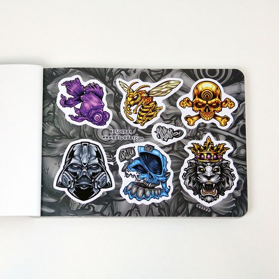 Стикербук PARAZITA KUSOK 5 Peace