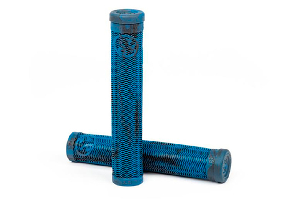 BMX Грипсы BSD Dan Paley Flangeless ((синий / черный) арт: GRIP056)