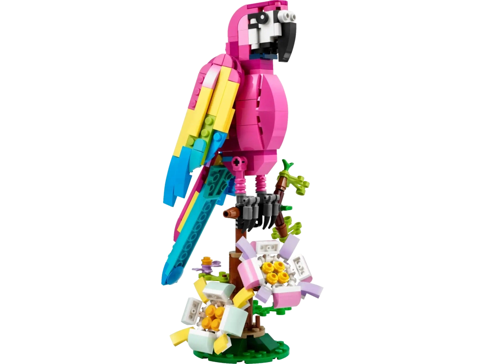 Конструктор LEGO Creator 3in1 31144 Экзотический розовый попугай, 3в1
