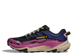 Кроссовки для бега женские Hoka Torrent 4 Фиолетово-Розовые
