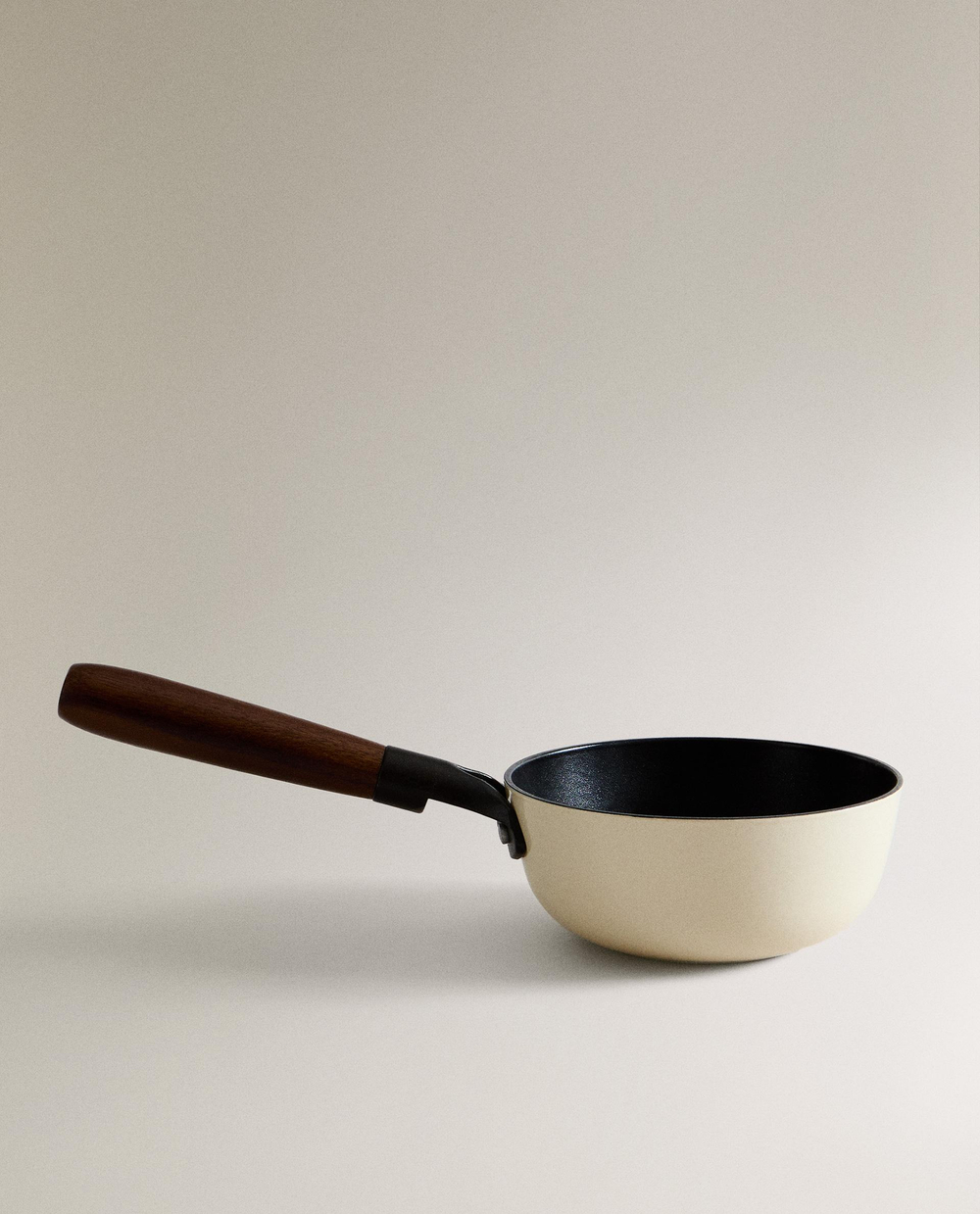 Zara Home сотейник из нержавеющей стали, цвет кремовый, 35 см