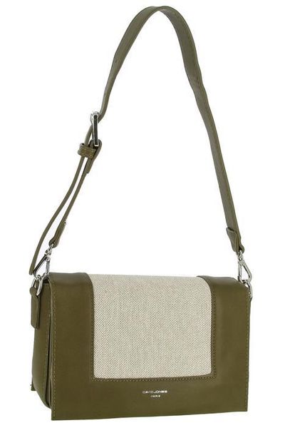 3721_CM_KHAKI Женская_сумка_кросс_боди David Jones