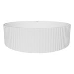 Раковина накладная на столешницу WAVE Solo 400*400*125 ш*г*в без перелива,белый,круг