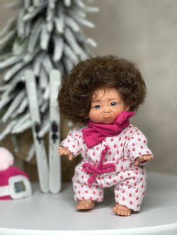 Кукла LAMAGIK виниловая 18см Gestitos Esquiador  (504A1)