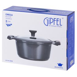 Алюминиевая кастрюля Gipfel Omega 52646 28 см/6 л