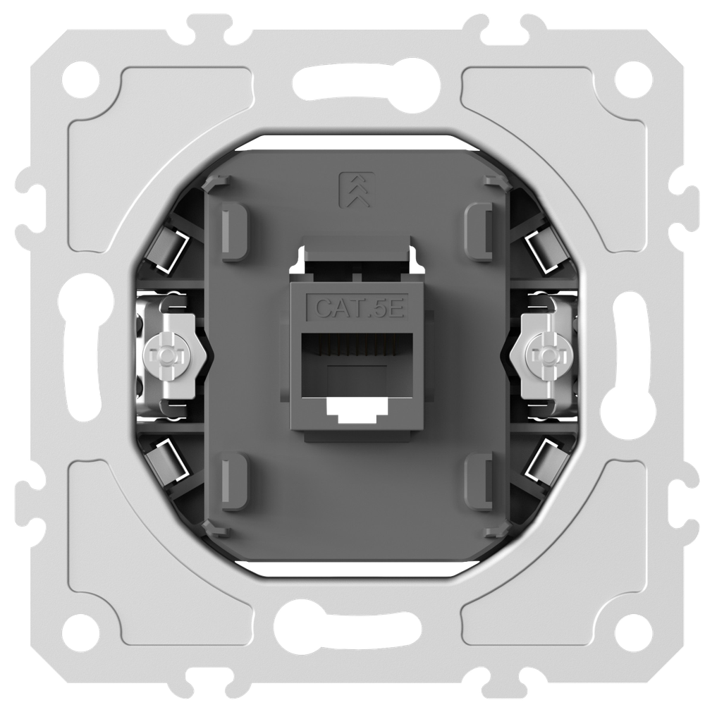 Механизм розетки RJ45 одиночная cat.5/ClassE-8, серия DB