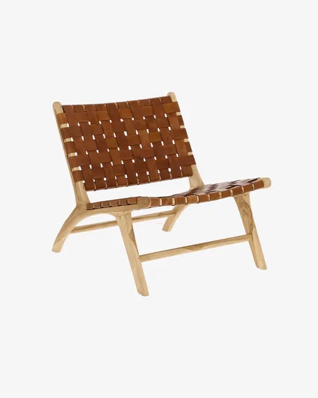 Кресло Calixta коричневое