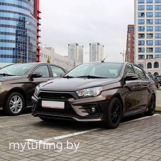 Передний бампер XMUG для Lada Vesta \ Vesta SW