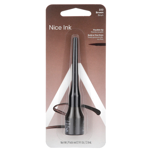 Almay, Good Ink, жидкая подводка для глаз, оттенок 222 коричневый, 2,9 мл (0,1 жидк. унции)