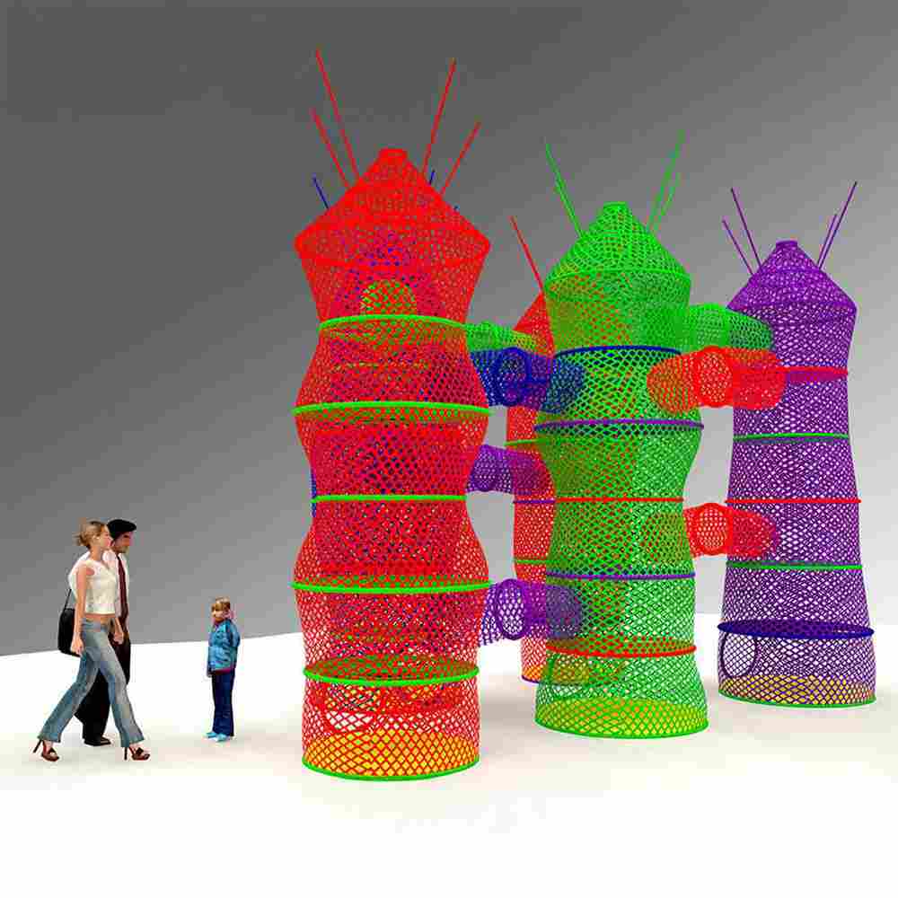 Верёвочный лабиринт «Калейдоскоп Башен»