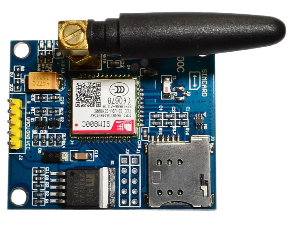 Модуль GSM/GPRS SIM800-C ANT с внешней антенной