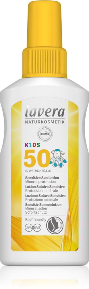 Lavera Детский спрей для загара SPF 50 Sun Sensitiv Kids
