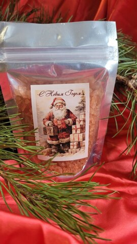 Новогодняя соль для ванны