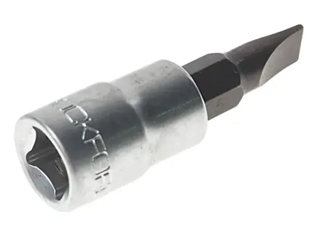 Головка-бита шлицевая SL 5.5мм, 1/4" ROCKFORCE RF-32332055PR