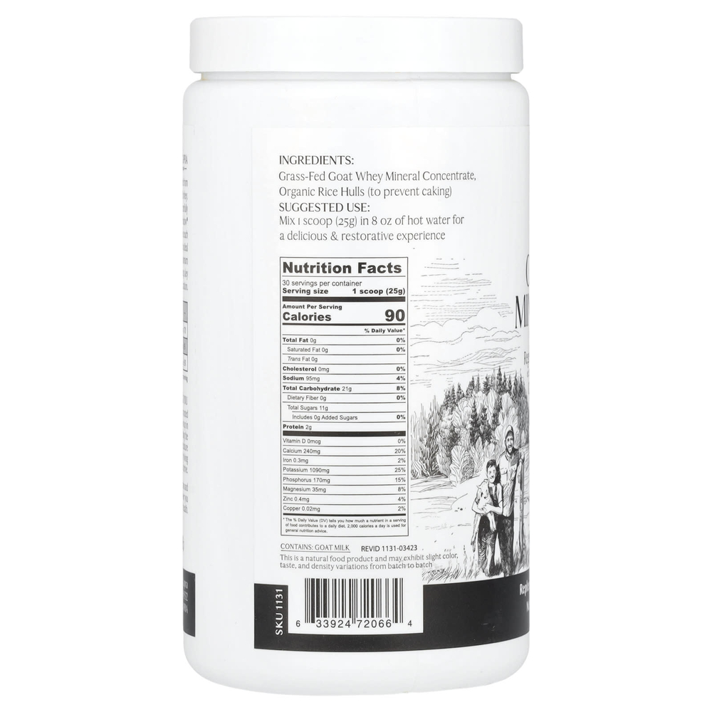 Mt. Capra, Clean Minerals, 675 г (23,8 унции)